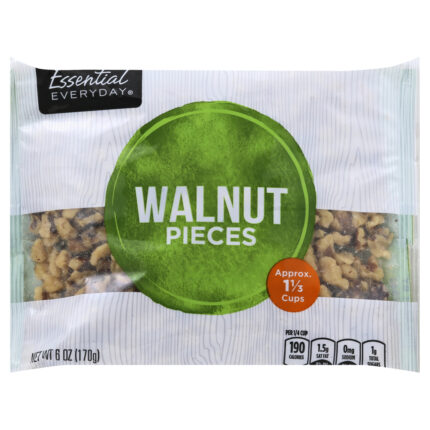 Essential Everyday, Walnut Pieces, Case Of 12, 6 Oz