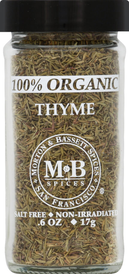Morbas Seasoning,Og1,Thyme .6 Oz