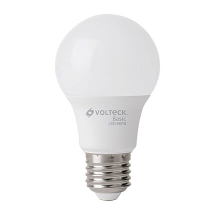 8W,A19, Daylight Led Bulb, Volteck Basic