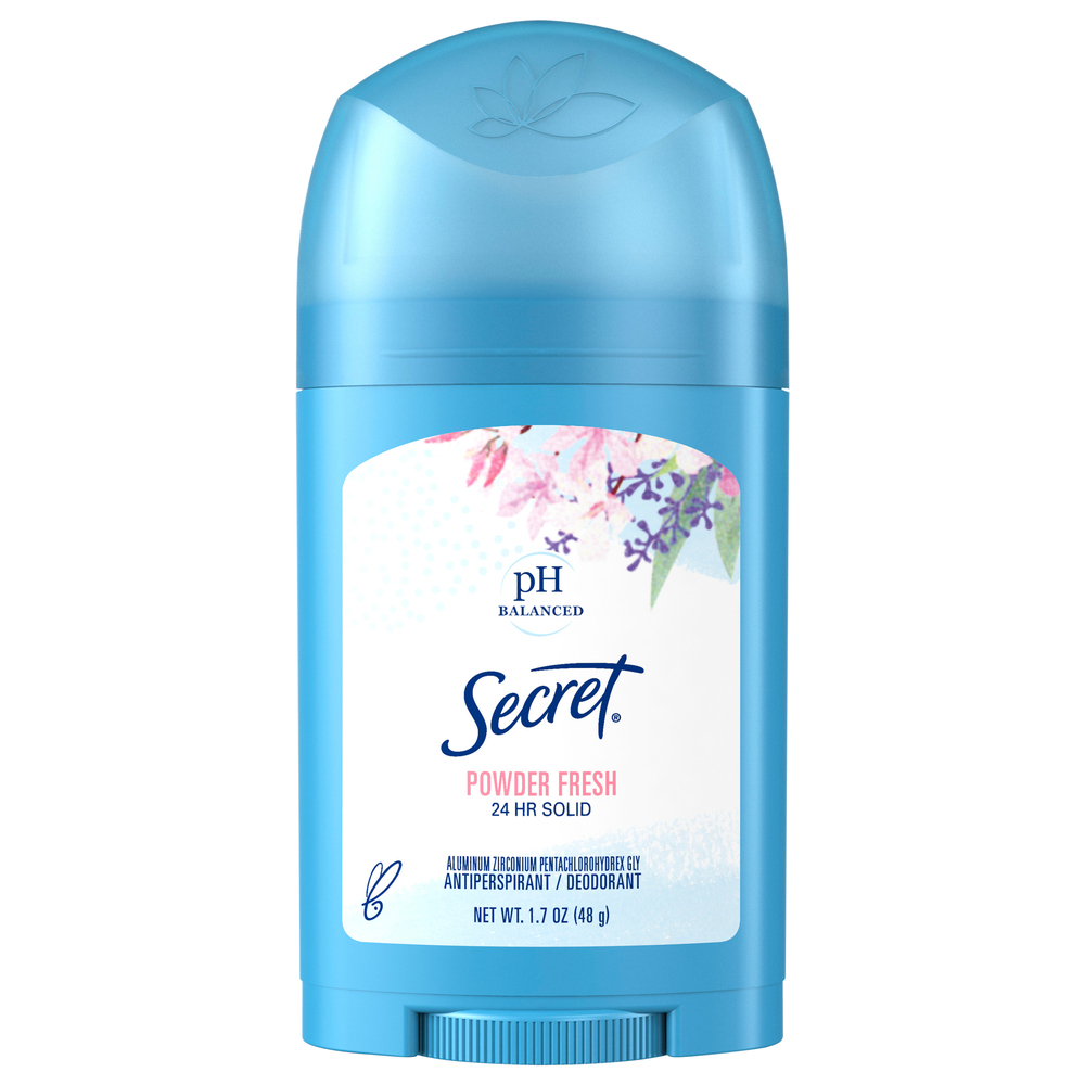 28387711b8d64201b29b2e17cf1e6a5b3Fsize3D1000_Syndigo.jpg Secret, Wide Solid Antiperspirant And Deodorant Powder Fresh, Case Of 6, 1.7 Oz - Image 1