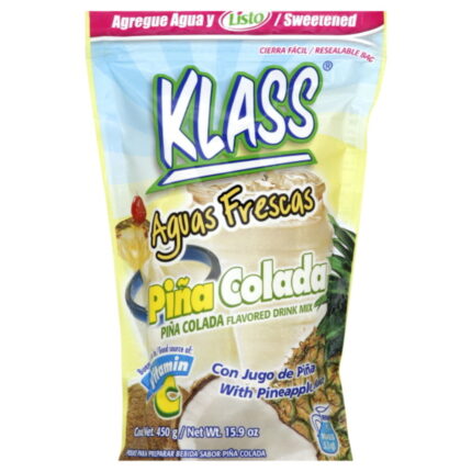 Klass, Pina Colada Drink Mix, Case Of 18, 14.1 Oz