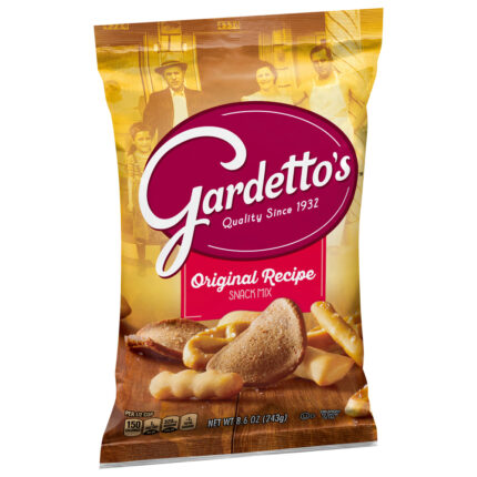 Gardettos, Snack Mix Original Recipe Bag, Case Of 12, 8.6 Oz