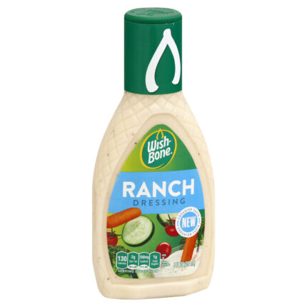 Wish-Bone, Ranch Dressing, Case Of 12, 8 Fl Oz