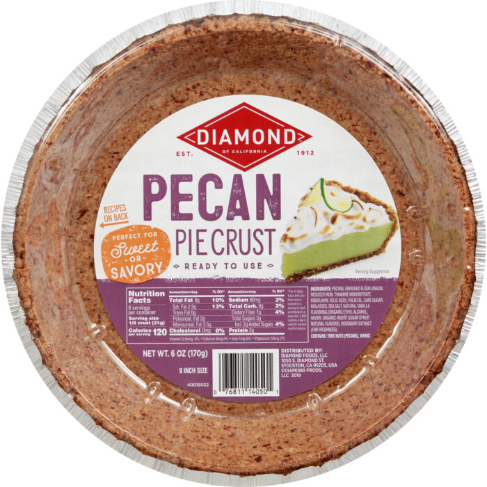 Diamond Of California, Pecan Pie Crust, Case Of 12, 6 Oz - Image 1
