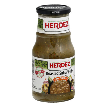 Herdez, Roasted Salsa Verde Medium, Case Of 12, 15.7 Oz