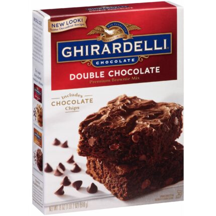 Ghirardelli, Chocolate Brownie Mix Double, Case Of 12, 18 Oz