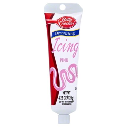 Betty Crocker, Decorating Icing Pink, Case Of 6, 4.25 Oz