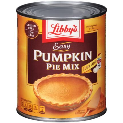 Libby'S, Pumpkin Pie Mix, Case Of 12, 30 Oz