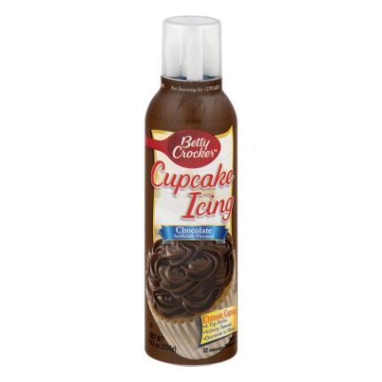 Betty Crocker, Cupcake Icing Chocolate, Case Of 6, 9.1 Oz