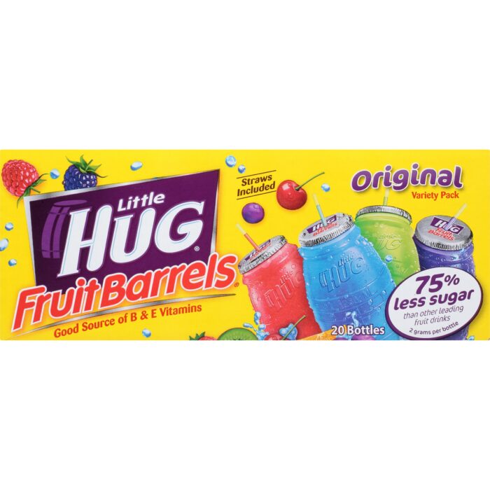 Little Hug, Drinks Original Variety Pack 160 Fo, 1 Each, 160 Fl Ounce - Image 1