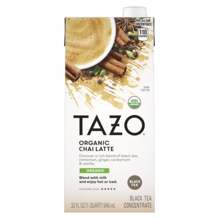 Tazo Latte,Og2,Chai Tea 32 Fz