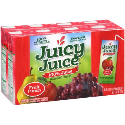Juicy Juice, 100% Juice Fruit Punch, Case Of 4, 54 Fl Oz