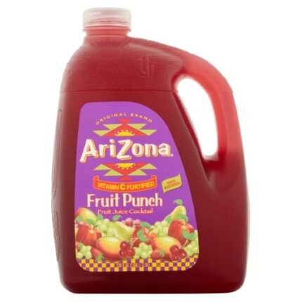 Arizona, Fruit Juice Cocktail Fruit Punch, Case Of 4, 128 Fl Oz