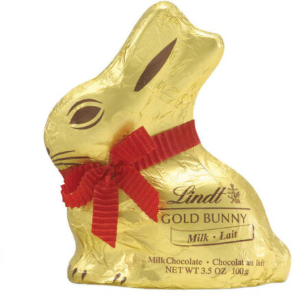 Lindt, Milk Chocolate Bunny, Case Of 16, 3.5 Oz
