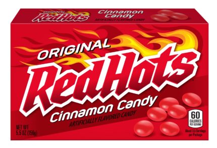 Red Hots, Cinnamon Candy Original Theater Box, Case Of 12, 5.5 Oz