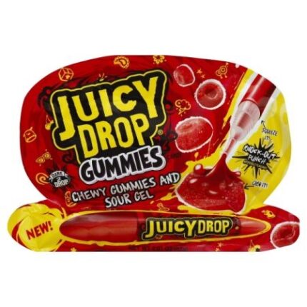 Baby Bottle, Chewy Gummies And Sour Gel Candy Knockout Punch, Case Of 16, 2.01 Oz.