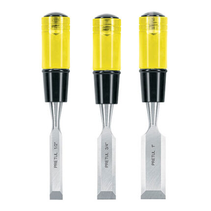 *** 3 Piecepretul Wood Chisel Set                         Special Order Item (Extended Lead Time 35-50 Days)