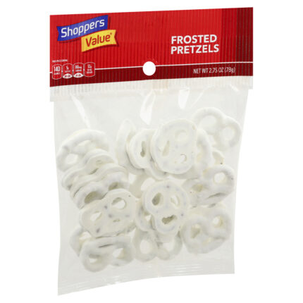 Shoppers Value, Frosted Pretzels, Case Of 12, 2.75 Oz