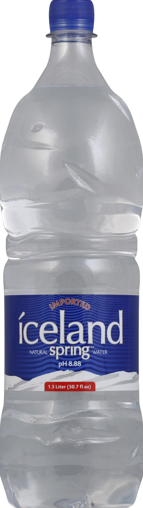 Icespg Spring Water,1.5 Ltr 50.7 Fz
