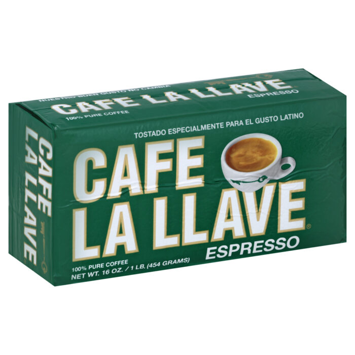 Cafe La Llave, Espresso, Case Of 12, 16 Oz - Image 1