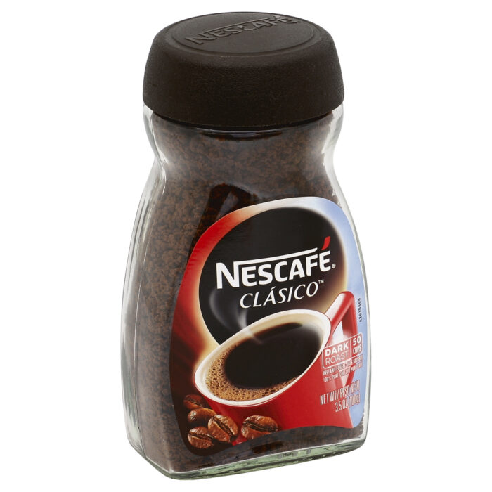Nescafe, Clasico Pure Instant Coffee, Case Of 6, 3.5 Oz - Image 1