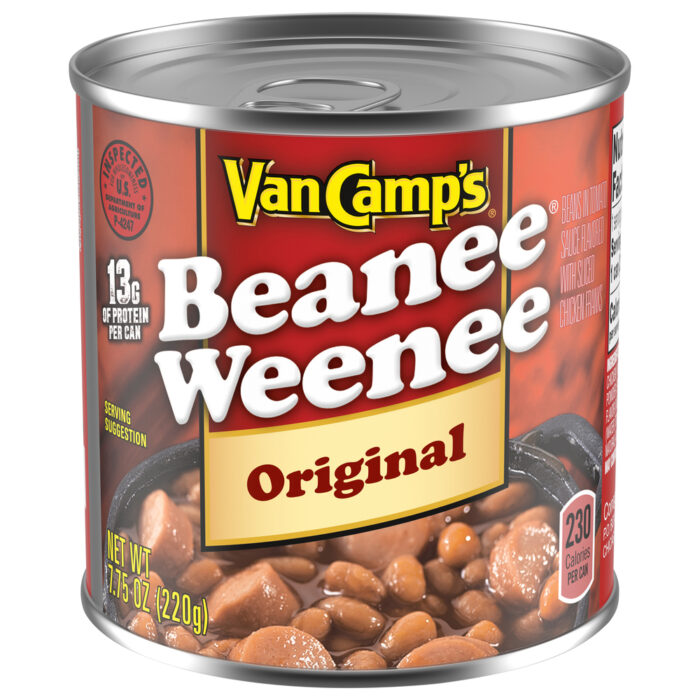 Van Camp'S, Original Beanee Weenee Baked Beans, Case Of 24, 7.75 Oz - Image 1
