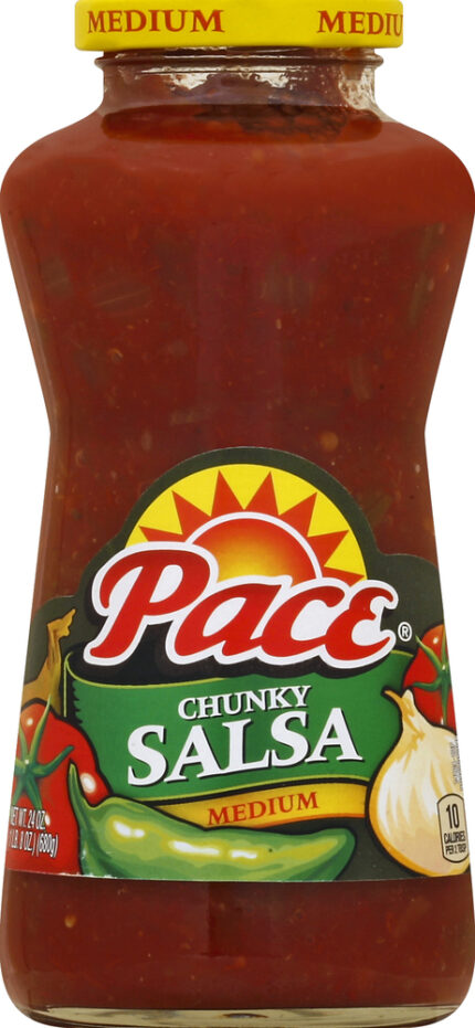 Pace, Chunky Salsa Medium, Case Of 12, 24 Oz