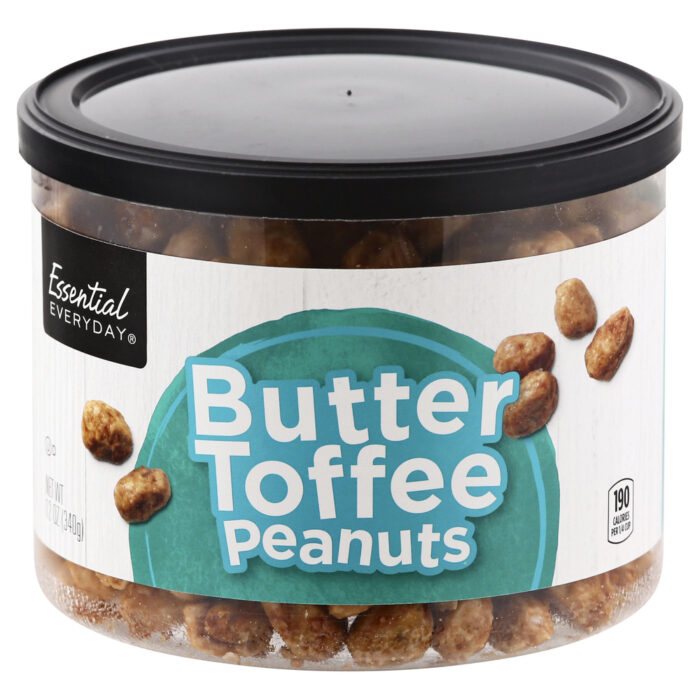 Essential Everyday, Butter Toffee Peanuts, Case Of 12, 12 Oz - Image 1