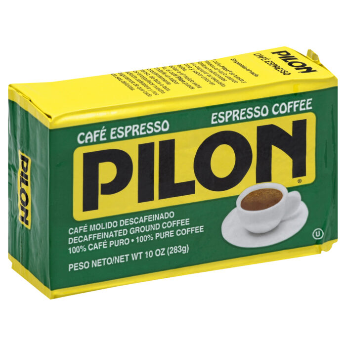 Pilon, Espresso Ground Decaffeinated Coffee, Case Of 12, 10 Oz - Image 1