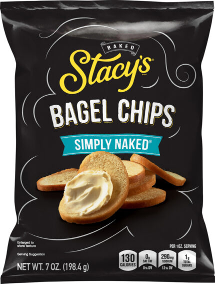 Stacy`S, Simply Naked Bagel Chips, Case Of 12, 7 Oz
