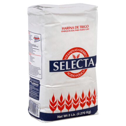 Selecta, Wheat Flour, Case Of 8, 5 Lb