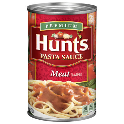 Hunt'S, Premium Meat Flavored Pasta Sauce, Case Of 12, 24 Oz