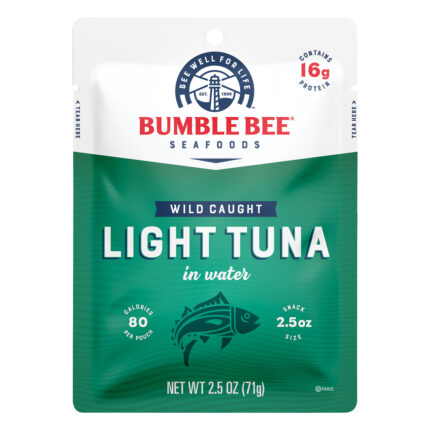 Bumble Bee, Wild-Caught Light Tuna In Water, Case Of 12, 2.5 Oz