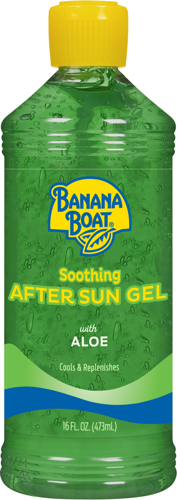 Banana Boat, Soothing After Sun Gel With Aloe, Case Of 3, 16 Fl Oz