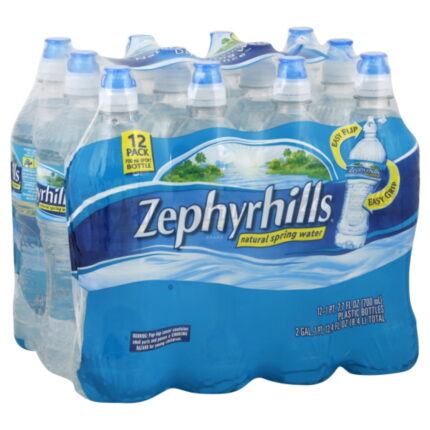 Zephyrhills, Natural Spring Water 12 Bottles, Case Of 2, 283.2 Fl Oz