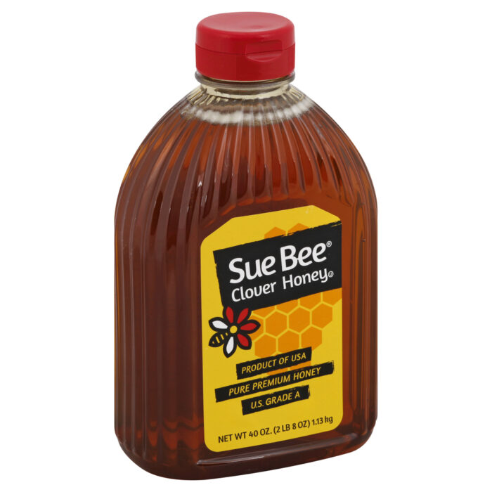 Sue Bee, Pure Premium Clover Honey, Case Of 6, 40 Oz - Image 1