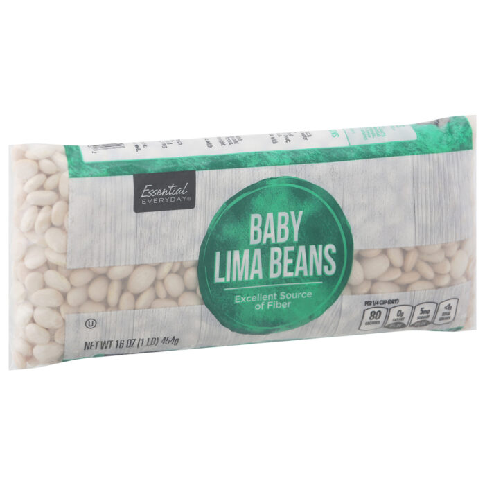 Essential Everyday, Beans Baby Lima, Case Of 12, 16 Oz - Image 1