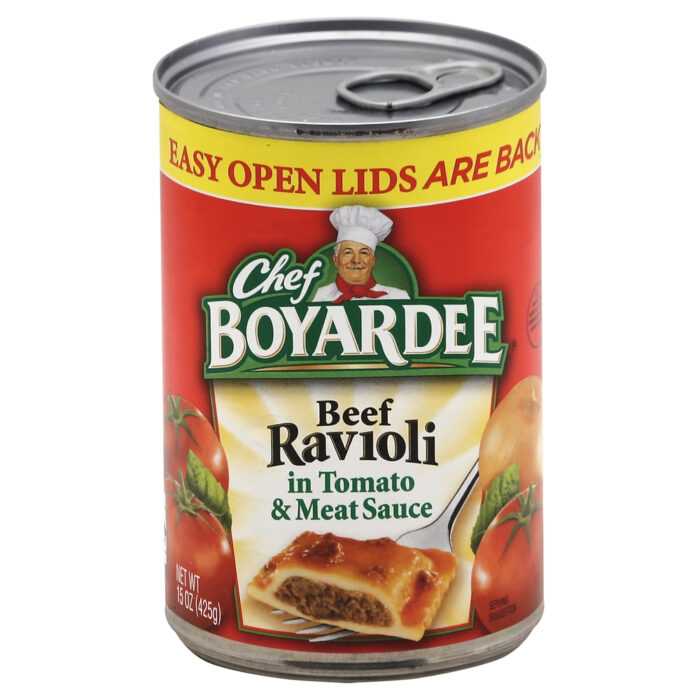 Chef Boyardee, Beef Ravioli In Tomato & Meat Sauce, Case Of 24, 15 Oz - Image 1