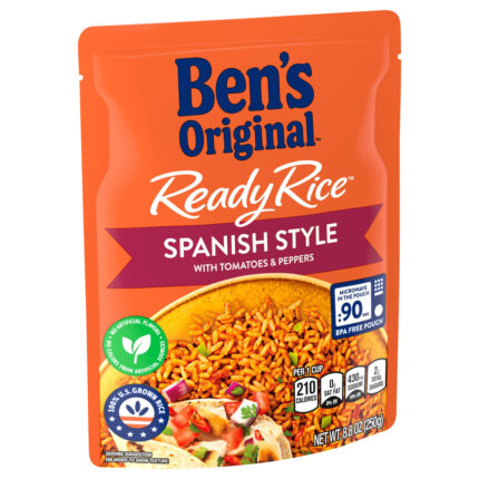 Ben'S Original, Ready Rice Spanish Style Rice, Case Of 12, 8.8 Oz
