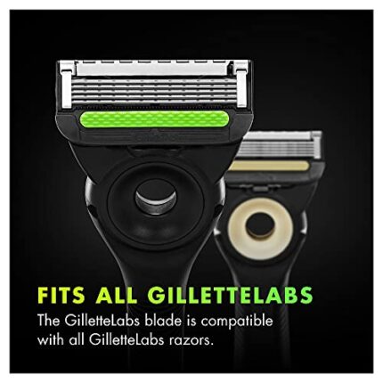 Gillette, Razor Blade Refills Compatible With Exfoliating Bar And Heated Razor 4 Refills, Case Of 6, 4 Ct