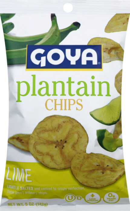 Goya Plantain Chips,Lime 5 Oz