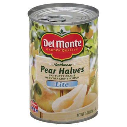 Del Monte Foods, Pear Halves, Case Of 12, 15 Oz