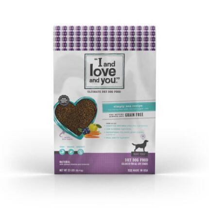 Iloveu Dog Kibble,Smply Sea,Nude 23 Lb