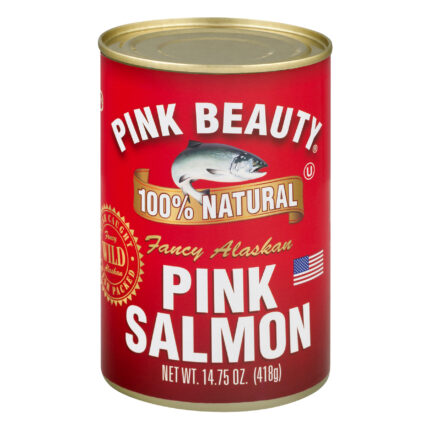 Pink Bty, Fancy Alaskan Pink Salmon, Case Of 24, 14.75 Oz