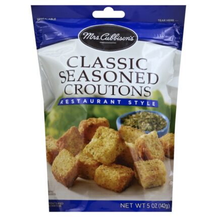 Mrs. Cubbison'S, Classic Seasoned Croutons Restaurant Style, Case Of 9, 5 Oz