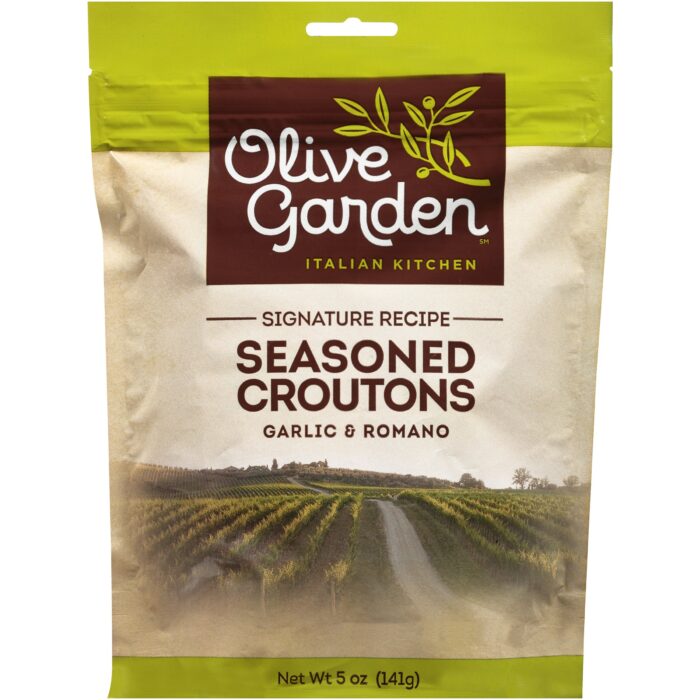 Olive Garden, Seasoned Croutons, Case Of 9, 5 Oz - Image 1