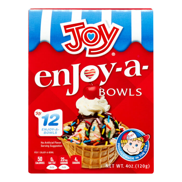 Joy, Mini Waffle Bowls, Case Of 12, 4 Oz - Image 1