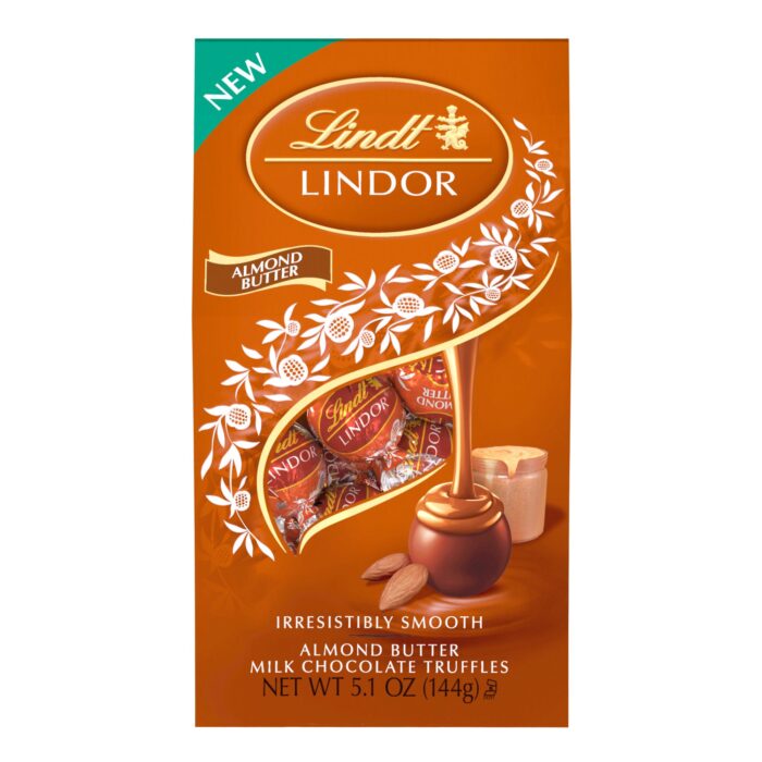 Lindt, Lindor Almond Butter Truffles, Case Of 6, 5.1 Oz - Image 1