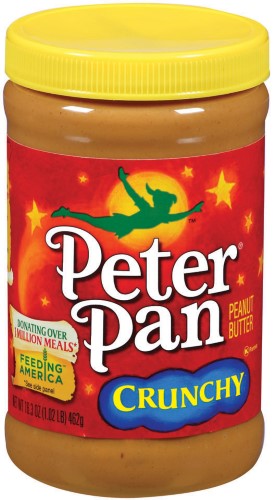 Peter Pan, Crunchy Peanut Butter, Case Of 12, 16.3 Oz