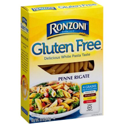Ronzoni, Gluten Free Penne Rigate, Case Of 12, 12 Oz